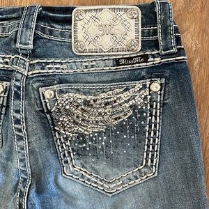 Miss Me cropped jeans